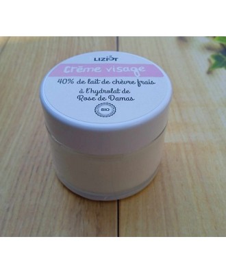 Crème visage au lait de...